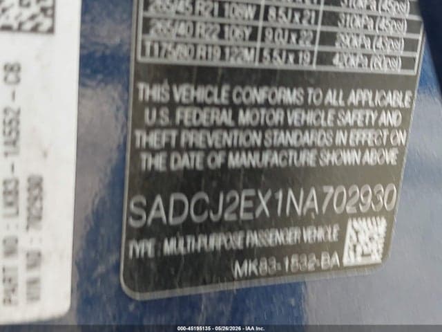 2022 JAGUAR F-PACE S 9