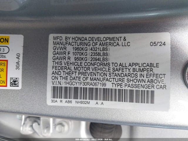 2024 HONDA ACCORD EX 9