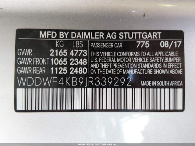 2018 MERCEDES-BENZ C 300 4MATIC 9
