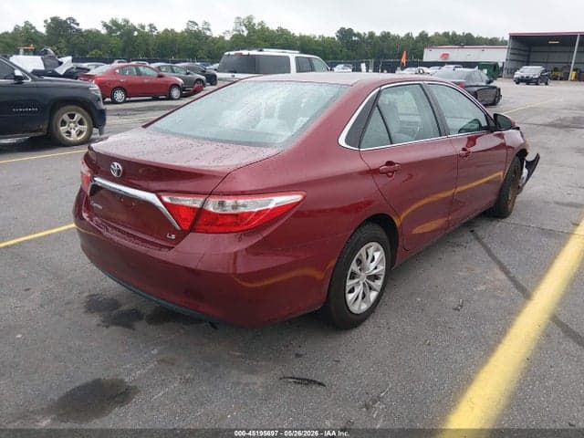 2017 TOYOTA CAMRY LE 4