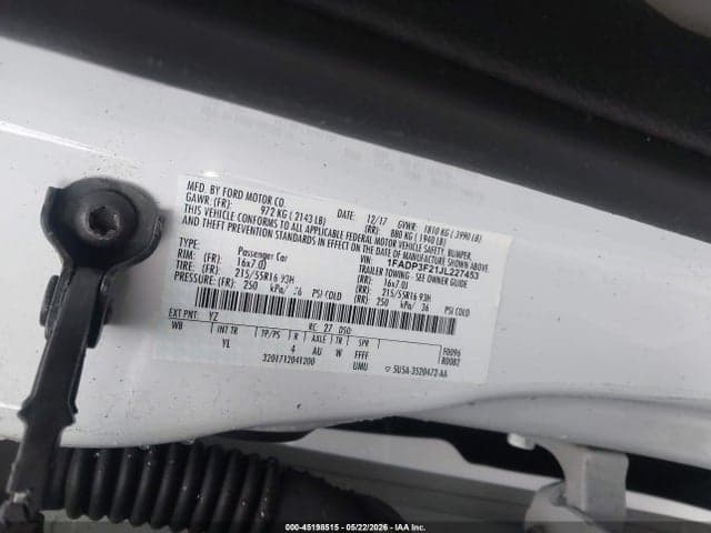 2018 FORD FOCUS SE 9