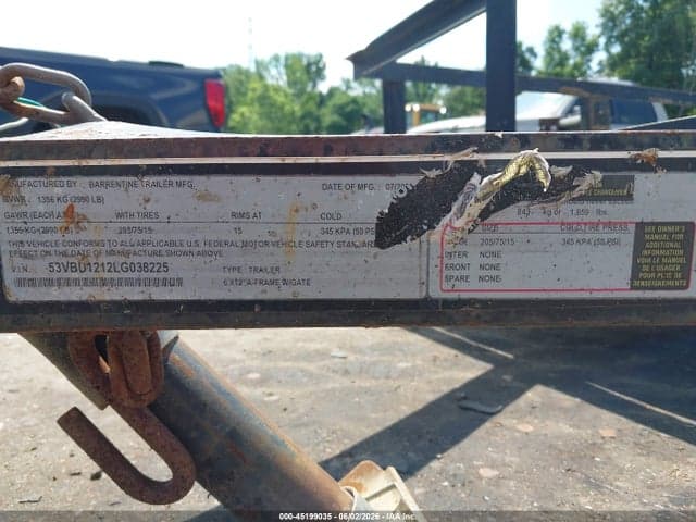 2020 BARRETT TRAILERS INC OTHER 9