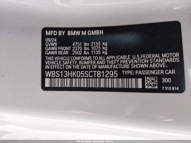 2025 BMW M4 9