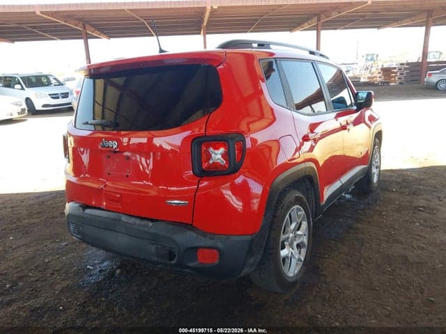 2018 JEEP RENEGADE LATITUDE FWD 4