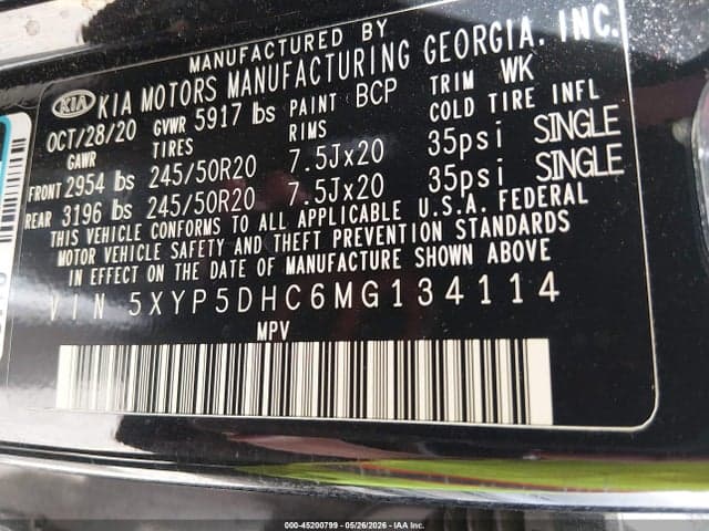 2021 KIA TELLURIDE SX 9