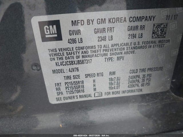 2018 BUICK ENCORE ESSENCE 9