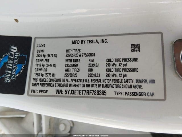 2024 TESLA MODEL 3 PERFORMANCE ALL-WHEEL DRIVE 9
