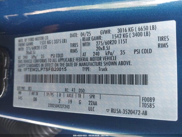 2025 FORD F-150 STX 9