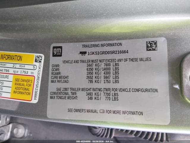 2025 GMC YUKON XL 2WD ELEVATION 9