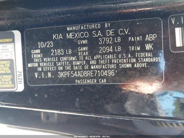 2024 KIA FORTE GT-LINE 9