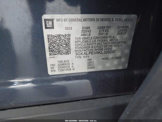 2019 GMC TERRAIN SLT 9