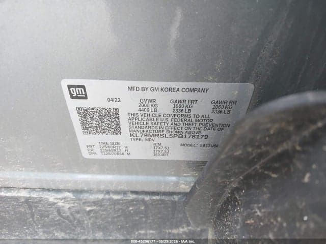 2023 CHEVROLET TRAILBLAZER AWD LT 9