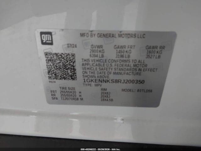 2024 GMC ACADIA AWD ELEVATION 10