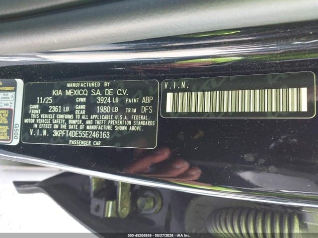 2025 KIA K4 LXS 9