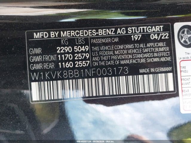 2022 MERCEDES-BENZ AMG SL 63 4MATIC 9