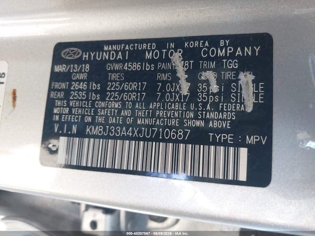 2018 HYUNDAI TUCSON SEL 9