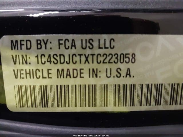 2026 DODGE DURANGO GT PLUS AWD HEMI V8 9