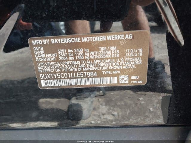 2020 BMW X3 XDRIVE30I 9