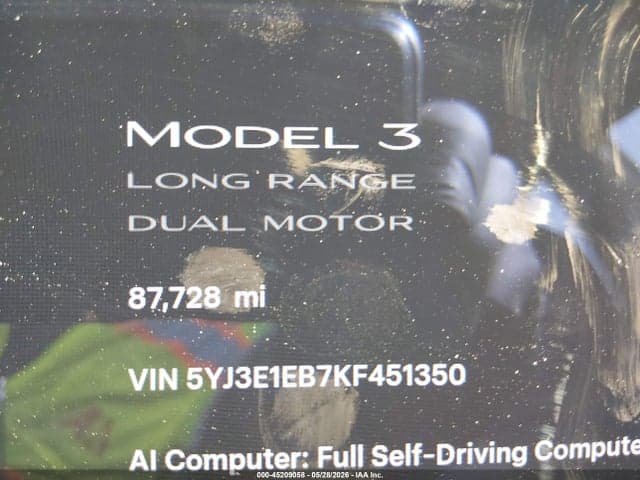 2019 TESLA MODEL 3 LONG RANGE/PERFORMANCE 16