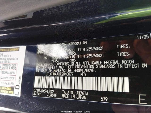 2026 LEXUS RX 350 PREMIUM+ 9