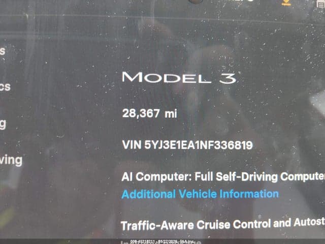 2022 TESLA MODEL 3 REAR-WHEEL DRIVE 14