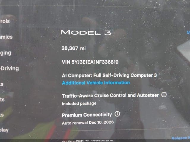 2022 TESLA MODEL 3 REAR-WHEEL DRIVE 7