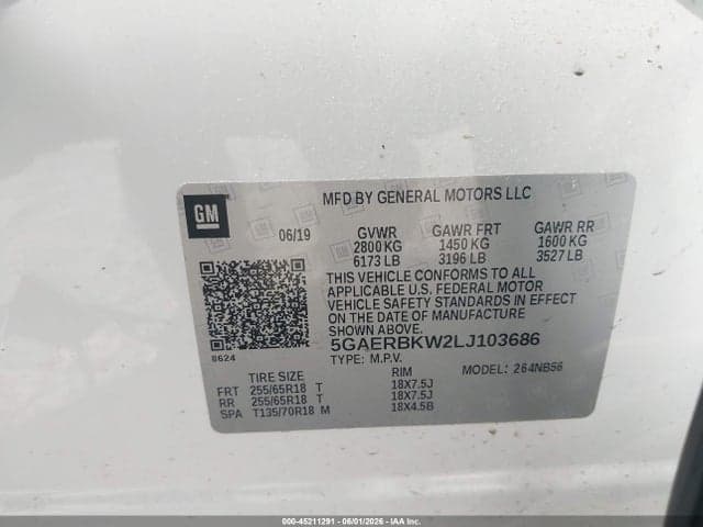 2020 BUICK ENCLAVE FWD ESSENCE 9