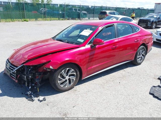 2020 HYUNDAI SONATA HYBRID BLUE 2