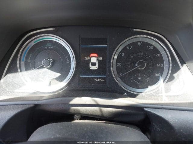2020 HYUNDAI SONATA HYBRID BLUE 7