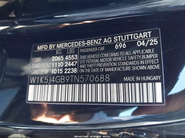 2026 MERCEDES-BENZ CLA 250 COUPE 9