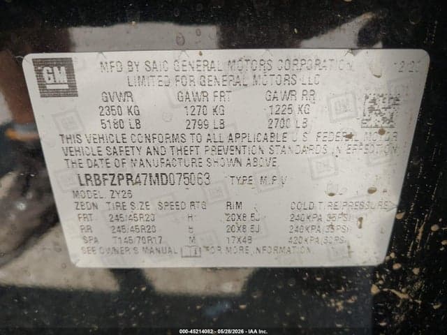 2021 BUICK ENVISION AWD ESSENCE 9