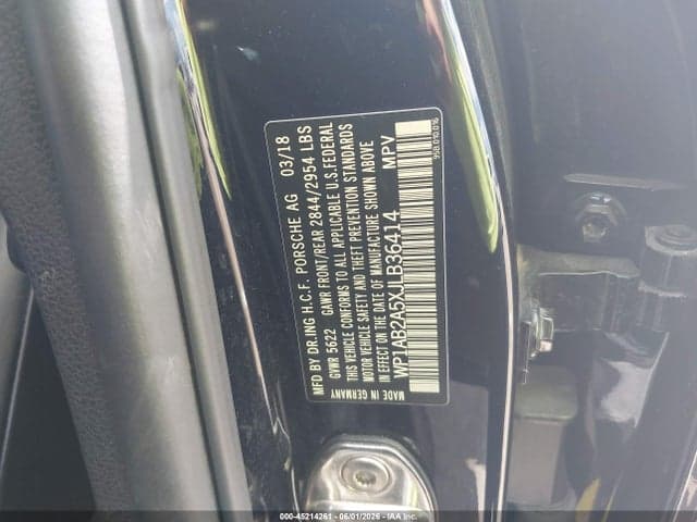 2018 PORSCHE MACAN S 9