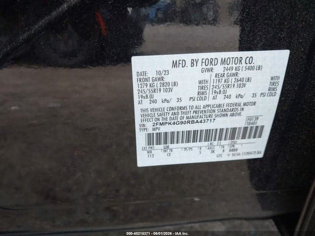 2024 FORD EDGE SE 9