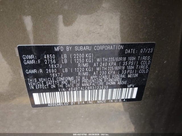 2024 SUBARU OUTBACK ONYX EDITION 9