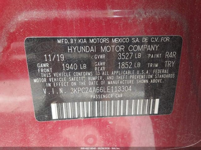2020 HYUNDAI ACCENT SE 9