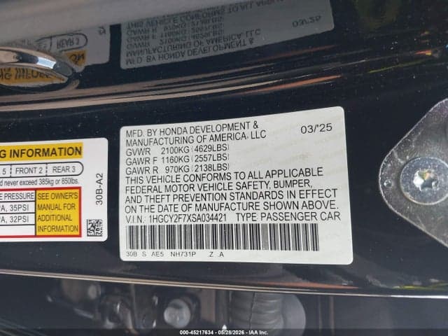 2025 HONDA ACCORD HYBRID SPORT-L 9