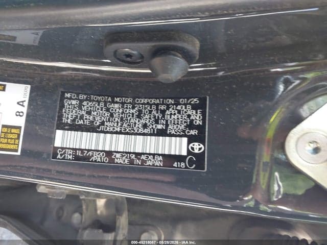 2025 TOYOTA COROLLA HYBRID LE 10