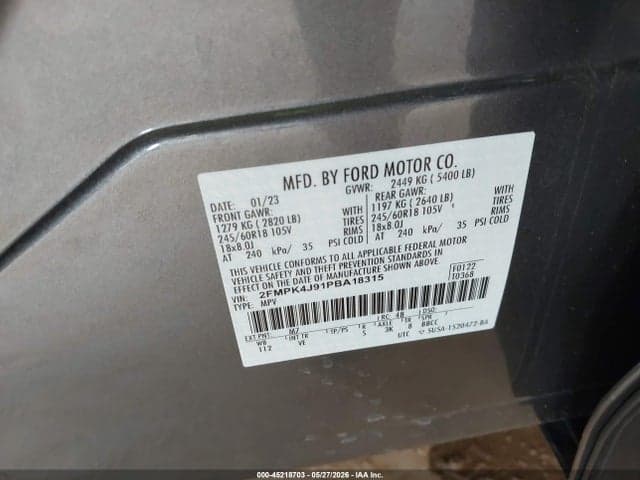 2023 FORD EDGE SEL 9