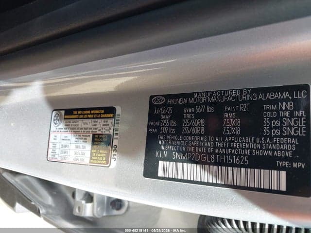 2026 HYUNDAI SANTA FE SEL 9