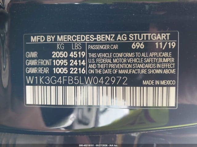 2020 MERCEDES-BENZ A 220 4MATIC 9