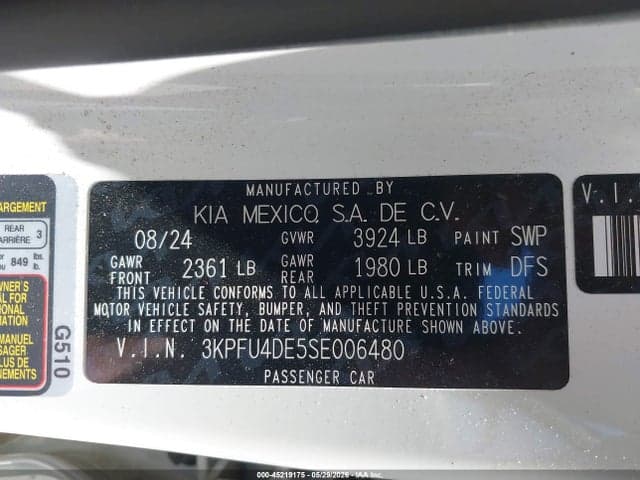 2025 KIA K4 EX 9