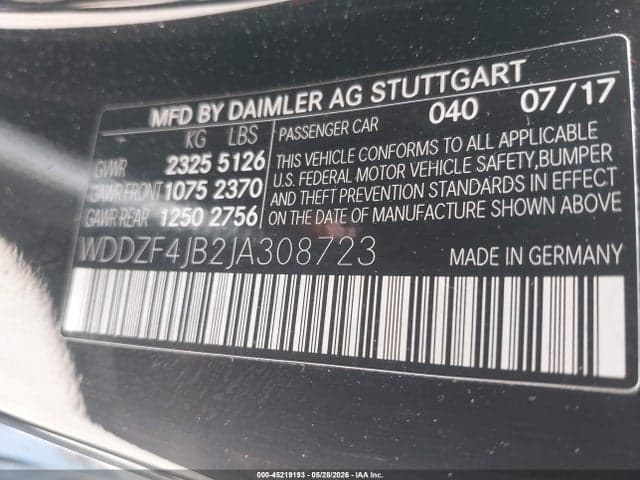 2018 MERCEDES-BENZ E 300 9
