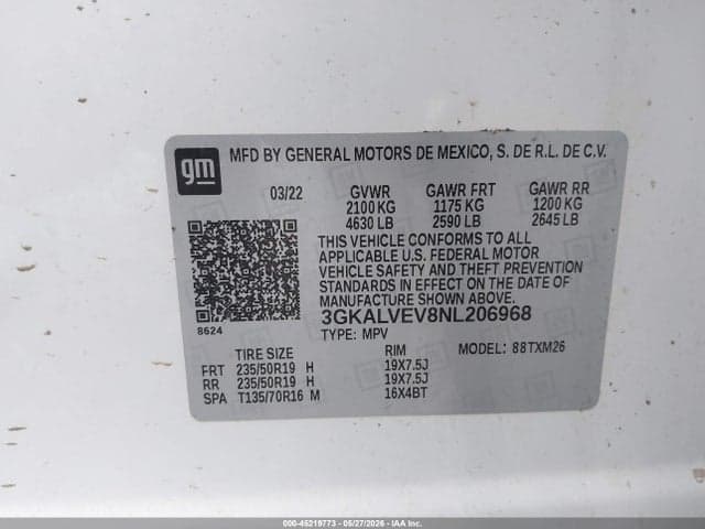 2022 GMC TERRAIN AWD SLT 9