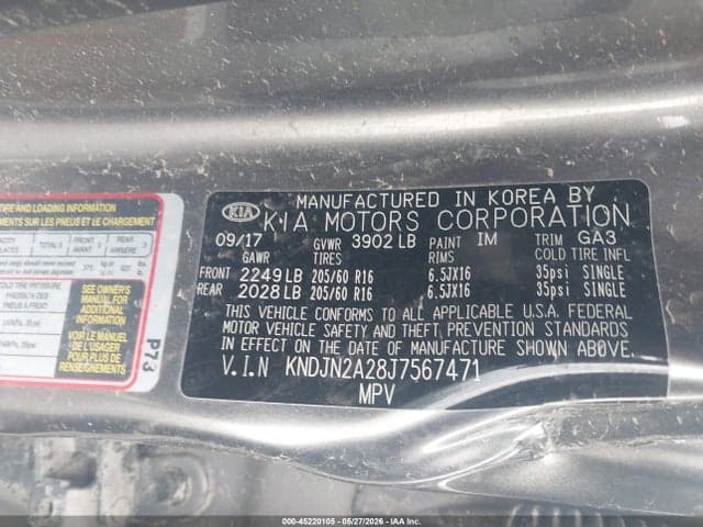 2018 KIA SOUL 9