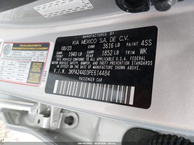 2023 KIA RIO S 9