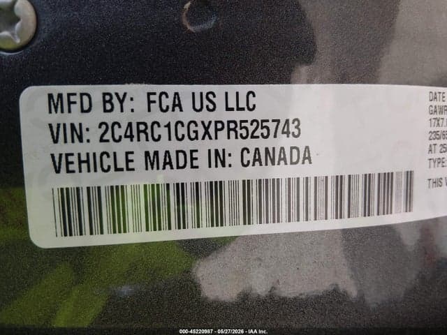 2023 CHRYSLER VOYAGER LX 9