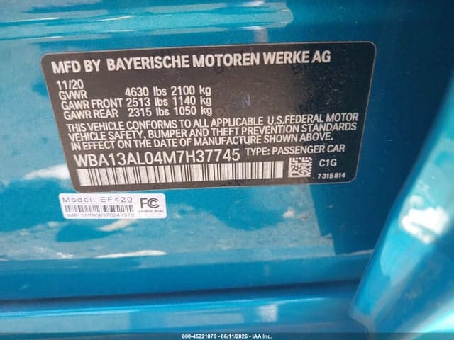 2021 BMW M235I GRAN COUPE XDRIVE 9