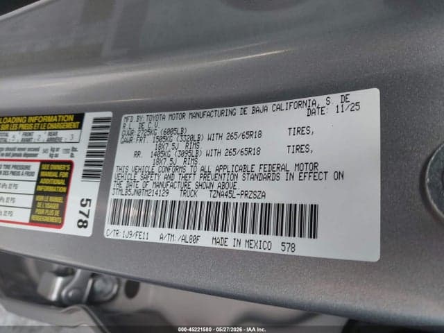 2026 TOYOTA TACOMA TRD SPORT 9