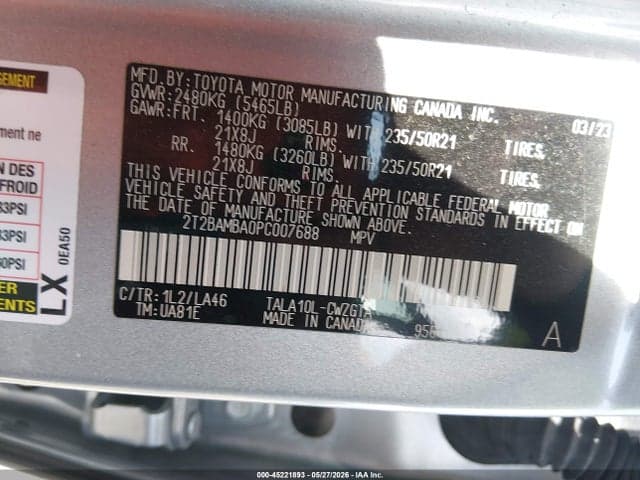 2023 LEXUS RX 350 LUXURY 9