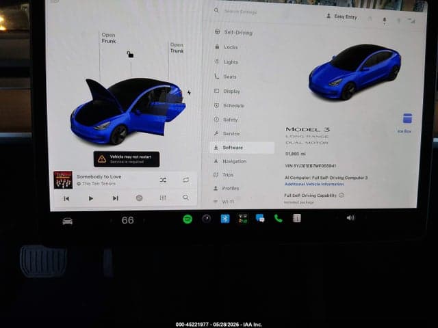 2021 TESLA MODEL 3 LONG RANGE 7